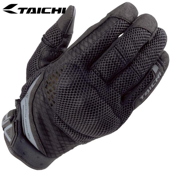 RSタイチ RST463 ラバーナックル メッシュグローブ(4colors) BLACK WL