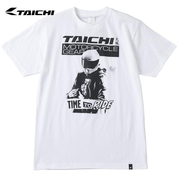 RS TAICHI RSタイチ RSU122 TIME TO RIDE T-SHIRT カラー:WH...