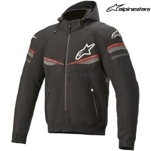 在庫あり アルパインスターズ ジャケット 4200520 SEKTOR V2 TECH HOODIE BLACK BRIGHT RED(1303) サイズ:L｜s-need