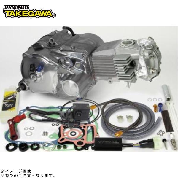 SP武川 01-00-1966 スーパーヘッド4V+Rコンプリートエンジン138cc(セカンダリー)...