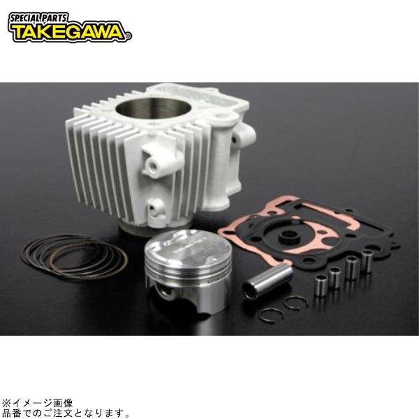 SP武川 01-04-8014 スーパーヘッド4V+R 124cc用鍛造ピストン&amp;シリンダーキット