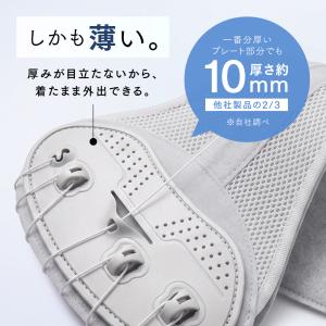 超軽量腰ベルト RAKUNO LUMBAR ラ...の詳細画像2