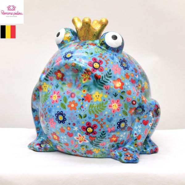 Pomme pidou(ポンピドゥー)  ベルギー セラミック製 POPアート グラフィック 「カエ...