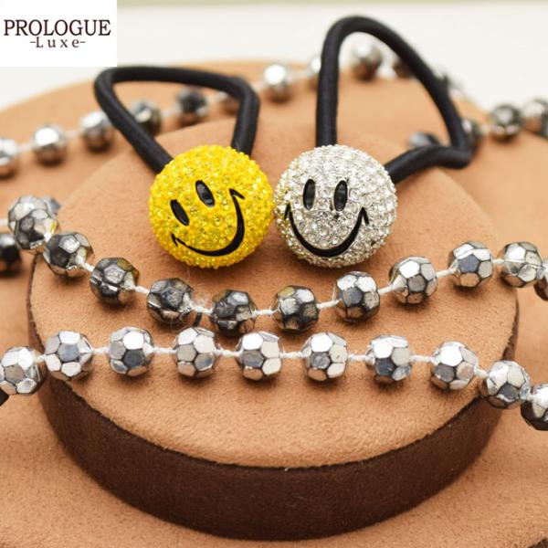 PROLOGUE プロローグ 　ヘアゴム スマイル ニコちゃん  正規品