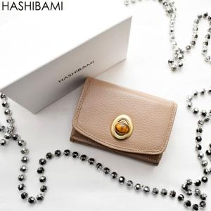 ショップ袋おまけ付 Hashibami ハシバミ ジェムストーン レザーミニウォレット/財布   正規品｜s-prologue