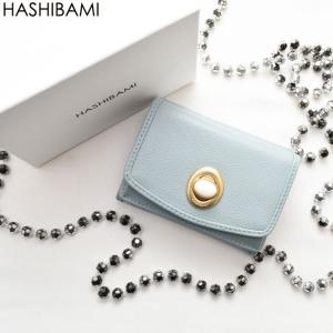 即納可能2024SS ショップ袋おまけ付 Hashibami ハシバミ ジェムストーン レザーミニウォレット/財布  正規品｜s-prologue