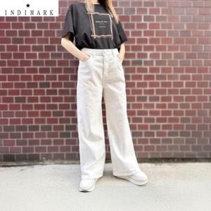 INDIMARK（インディマーク） ストレート パンツ レディース おしゃれ