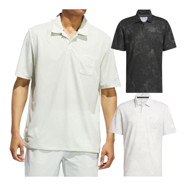 アディダス ゴルフ 半袖 アディクロス マイクロピケ グラフィック ポロシャツ KOV85 IN92...