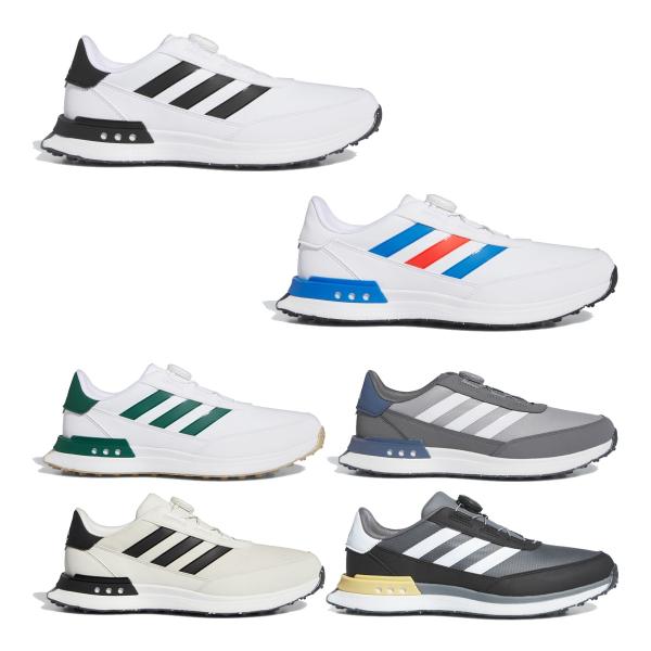 アディダス ゴルフ ゴルフシューズ S2G SL ボア 24 スパイクレスシューズ MDK92 3E...