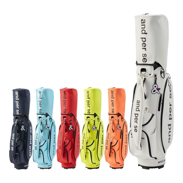 アンパスィ ゴルフ 9.0型 キャディバッグ ユニセックス AUS7306 ゴルフバッグ カートタイ...