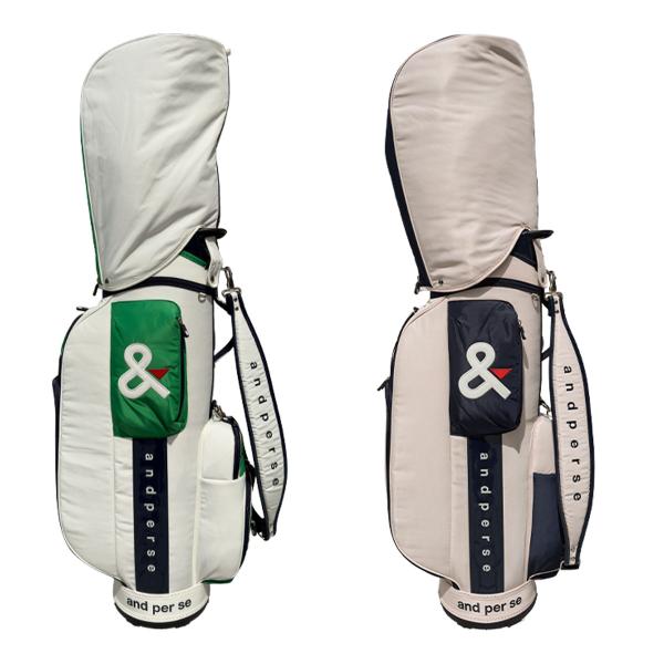 アンパスィ キャディバッグ 9.0型 AUS7995 別注 プレストオリジナル リミテッドモデル カ...
