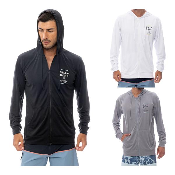 ビラボン BILLABONG 長袖 フルジップ ラッシュガード RASH ZIP HOOD メンズ ...
