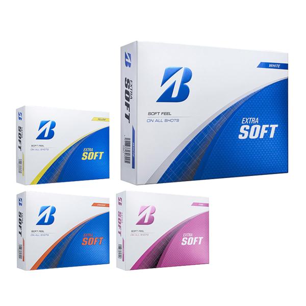 ブリヂストンゴルフ ゴルフボール EXTRA SOFT 2ダースセット（24球入） 2025年モデル...