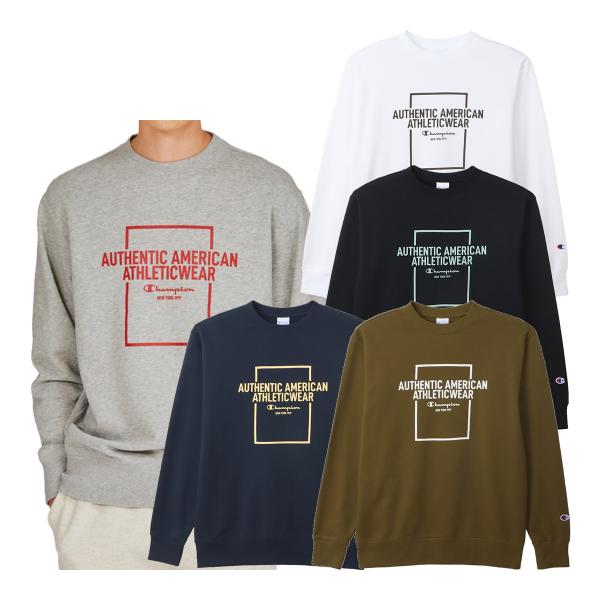 チャンピオン Champion 長袖 クルーネックスウェットシャツ ベーシック 24FW メンズ C...