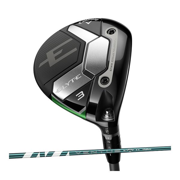 【レフティー（左用）】キャロウェイ ELYTE フェアウェイウッド VENTUS GREEN 50 ...