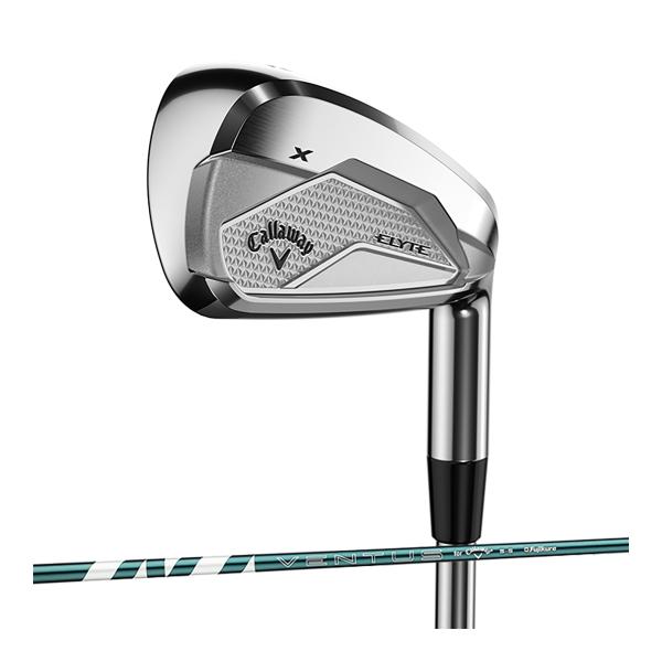 キャロウェイ ELYTE X アイアン 5本セット（I#6-9、PW）VENTUS GREEN 50...