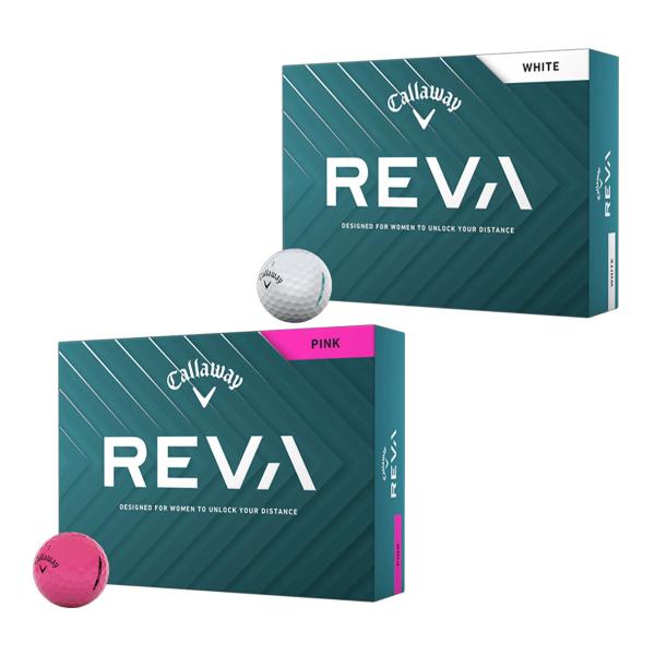 キャロウェイ REVA ゴルフボール 2025年モデル 1ダース（12球入り） Callaway G...