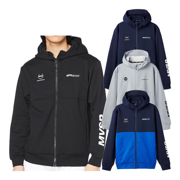 【在庫処分】デサント DESCENTE 長袖 フルジップ フーディー ジャケット Move Spor...