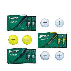 ダンロップ　トライスター　ホワイト　2ダース　ゴルフボール ゴルフボール SRIXON DISTANCE スリクソン ディスタンス ホワイト