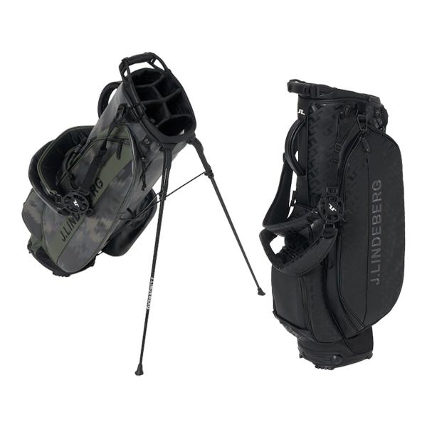 J.リンドバーグ ゴルフ 9.0型 VESSELコラボ グラフィックプリント スタンド キャディバッ...