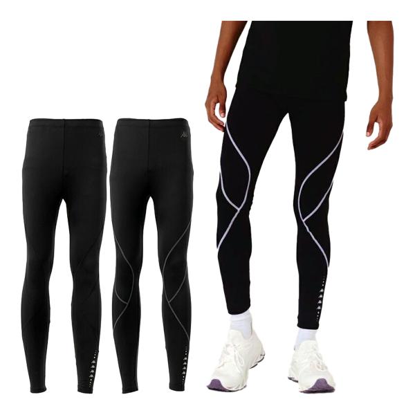 カッパ Kappa レギンス 裏起毛 トレーニング メンズ 245-223 ボトムス ランニング ト...