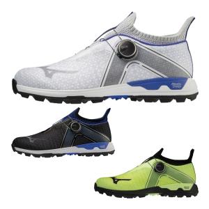 ミズノ ゴルフシューズ ウエーブハザード ボア スパイクレス 3E相当 メンズ 51GM2170 Mizuno