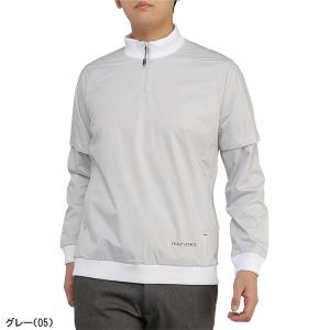 ミズノ ゴルフ 長袖 ハーフジップアップブルゾ...の詳細画像1