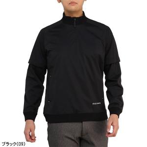 ミズノ ゴルフ 長袖 ハーフジップアップブルゾ...の詳細画像2