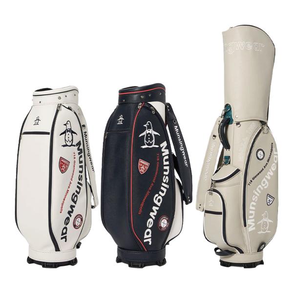 マンシングウェア ゴルフ 9.0型 カーブロゴ キャディバッグ MG6SCB02U ゴルフバッグ カ...