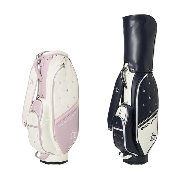 マンシングウェア ゴルフ 8.5型 カート キャディバッグ ペンギンドット MG6SCB05L ゴル...