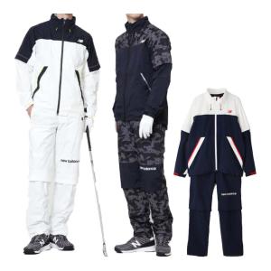 ニューバランス ゴルフ レインウェア セットアップ （ブルゾン、パンツ