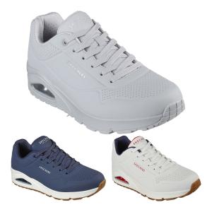 スケッチャーズ Skechers スニーカー スケッチャーズ ウノ スタンド オン エア メンズ 52458 エアクッション 靴 ローカット UNO STAND ON AIR｜s-puresuto