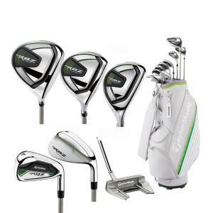 レディース テーラーメイド RBZ SPEED LITE ウィメンズ クラブ 9本セット （DR、5W、U5、＃7-P、SW、PT）2021年モデル  8.5型キャディバッグ付き 日本仕様