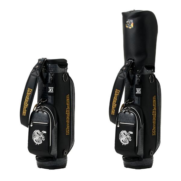 モンスターハンター ゴルフ 9.0型 20周年記念 ミラボレアス キャディバッグ CBMH-201 ...
