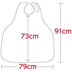 介護 エプロン 病院 入院 入所 食事用エプロ...の詳細画像5