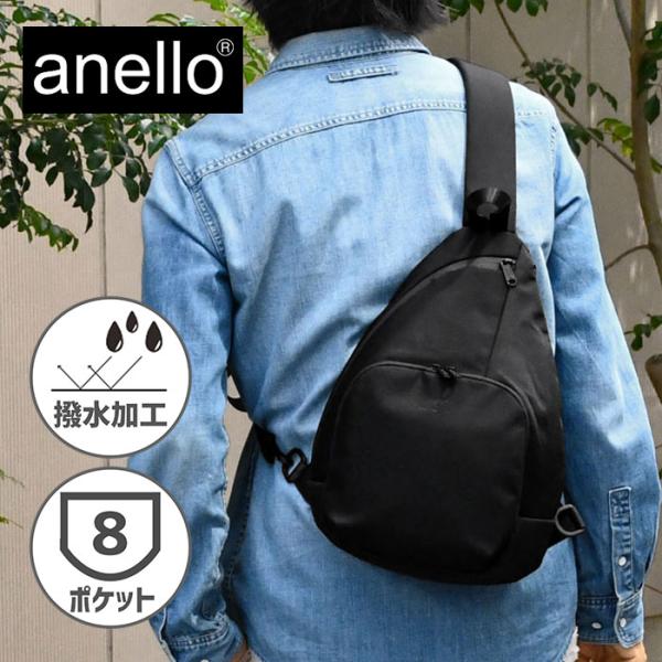 anello アネロ ボディバッグ ボディーバッグ メンズ おしゃれ 大容量 大きめ ワンショルダー...