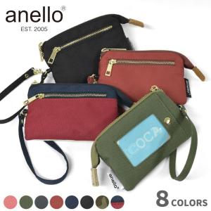 パスケース 定期入れ レディース リール おしゃれ ポリキャンバス リール付き/anello アネロ AJ-B2641 正規品 ブランド