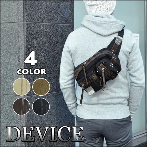 ボディバッグ ボディーバッグ メンズ おしゃれ ファニーパック/DEVICE デバイス/マディソン ...