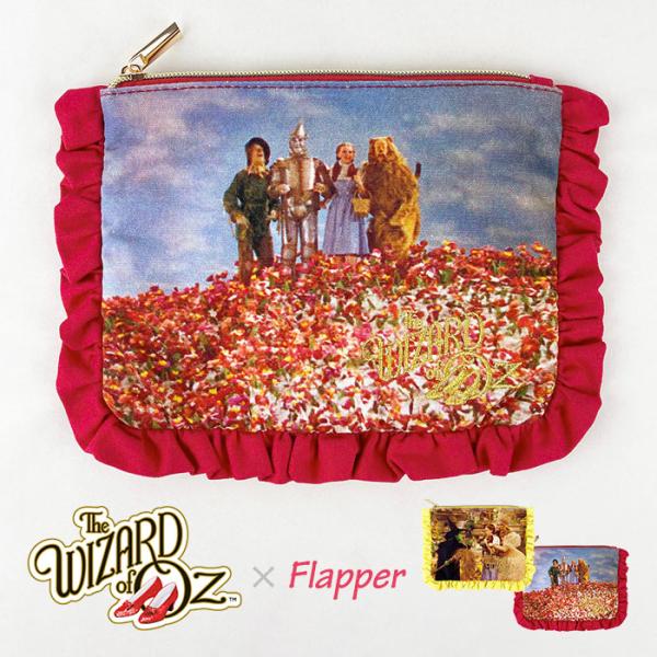 オズの魔法使い グッズ ポーチ 小物入れ 化粧ポーチ レディース おしゃれ 薄型 フラットポーチ ペ...