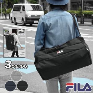 ショルダーバッグ メンズ 斜めがけ おしゃれ 大きめ 大容量 A4/FILA フィラ/ポリキャンバス 3way ボストンバッグ