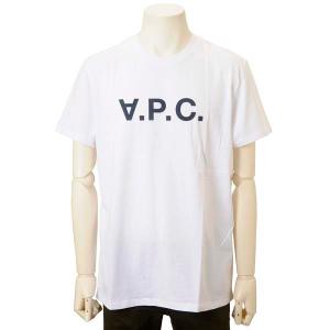 A.P.C. アーペーセー Tシャツ メンズ ホワイト 白 COBQX H26586-IAK T-SHIRT ロゴT 半袖tシャツ S/M/L｜s-select