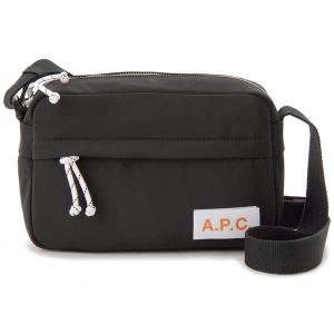 A.P.C. アーペーセー ショルダーバッグ ブラック 黒 PSADMH61385-LZC カメラバッグ メンズ レディース｜s-select