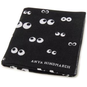 ANYA HINDMARCH アニヤハインドマーチ ブランケット ブラック 5050925164740 ALL OVER EYES オールオーバーアイズ｜s-select