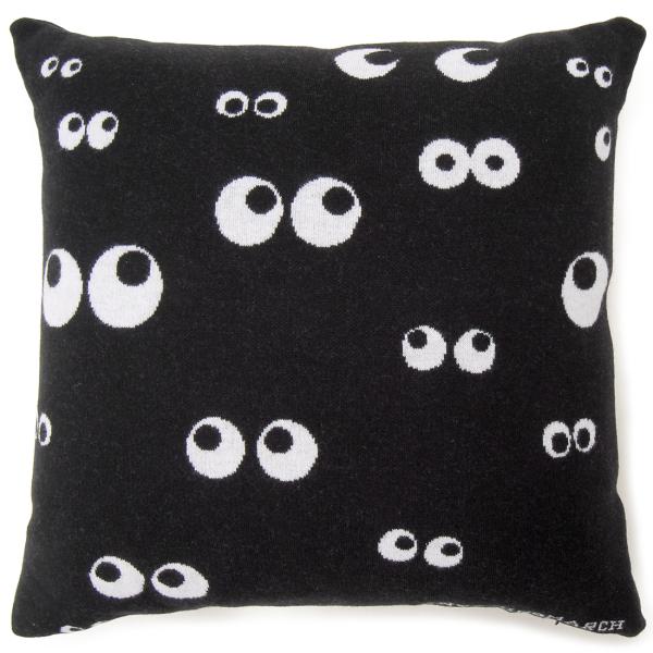 ANYA HINDMARCH アニヤハインドマーチ クッション ブラック 5050925164955...