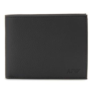 アルマーニ ジーンズ ARMANI JEANS 二つ折り財布 938538-CC992-020 ブラック｜s-select