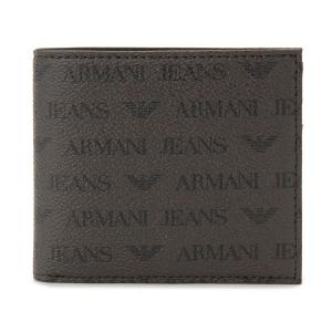 アルマーニジーンズ ARMANI JEANS 二つ折り財布 938540-CC996-00152 ブラウン メンズ｜s-select