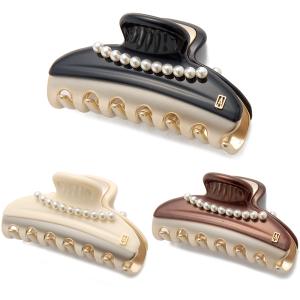 【訳あり！】アレクサンドルドゥパリ クリップ 訳あり 両端に若干の色ムラあり ALEXANDRE DE PARIS アレクサンドル