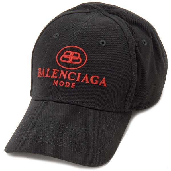 バレンシアガ BALENCIAGA キャップ 帽子 ユニセックス ブラック 579172410B21...