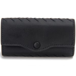BVLGARI（ブルガリ） キーリング メンズ ブラック 282704 ブルガリ