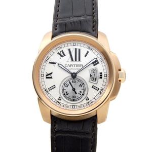 当店2年保証カルティエ Cartier 腕時計 メンズ W7100009 カリブル ドゥ カルティエ ピンクゴールド 新品｜s-select